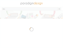 Tablet Screenshot of paradigmgd.com